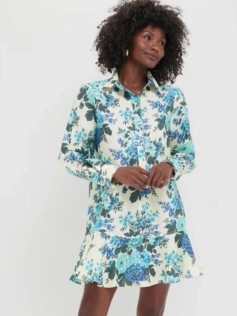 NWT Tuckernuck Zinnia Floral Callahan Linen Dress - Picture 1 of 15